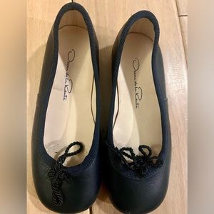 Oscar De La Renta Kids Size 26 US 9.5 Leather Ballet Flats